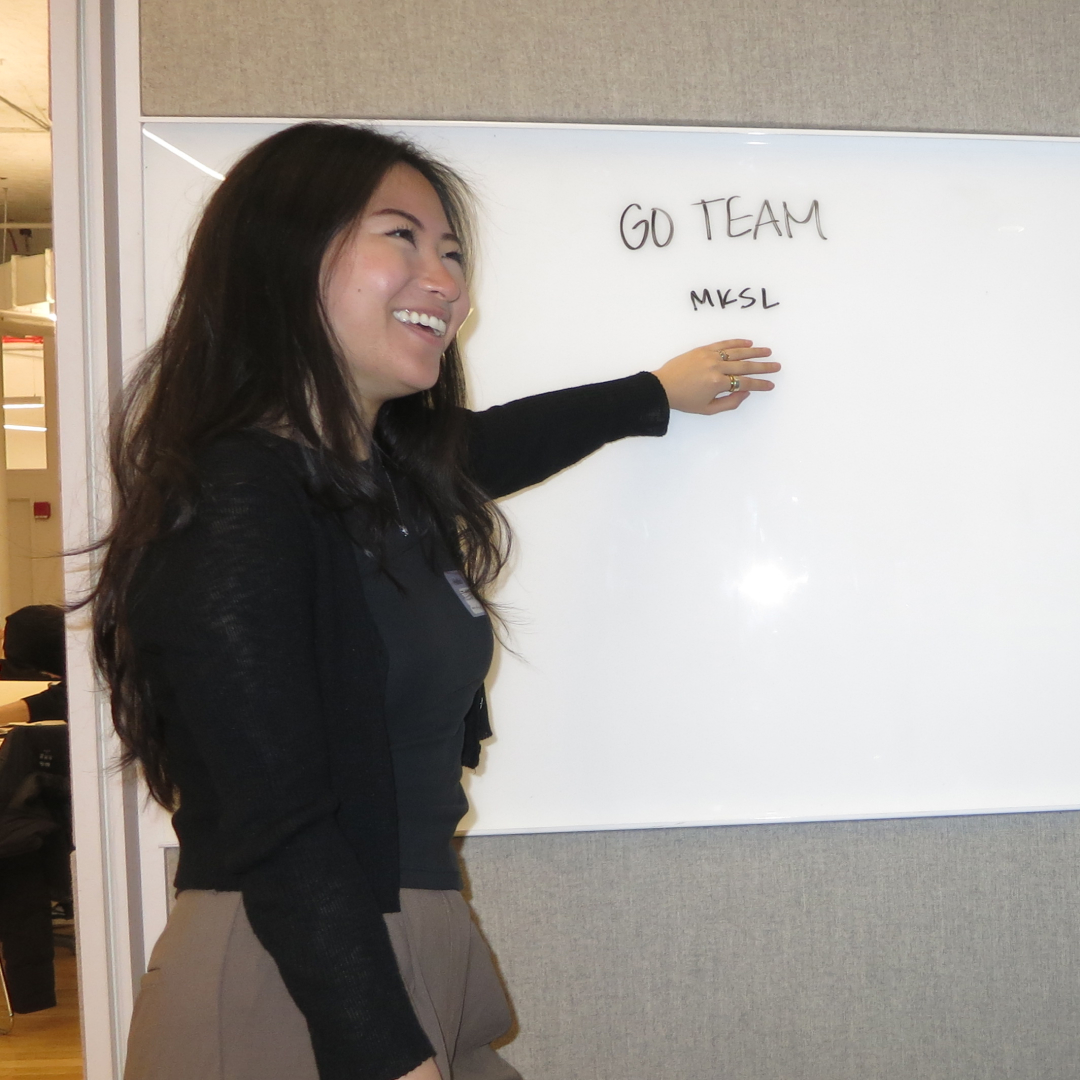 Brainstorming session of Sooim at a whiteboard